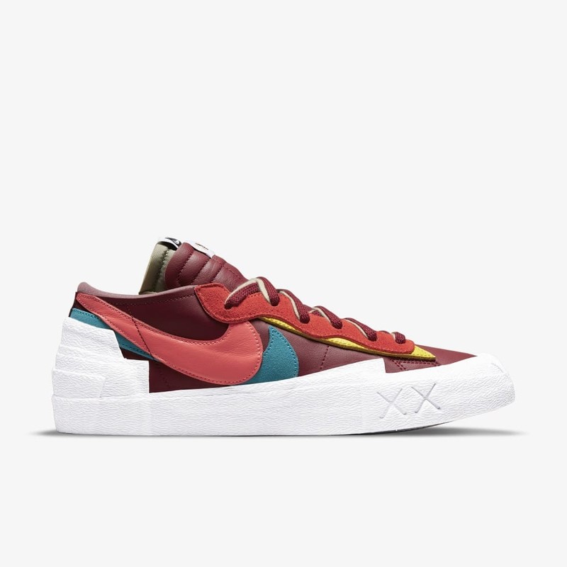 Kaws x Sacai x Nike Blazer Low Team Red | Cheap Arvind Air Jordans